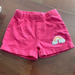 3t pink rainbow shorts